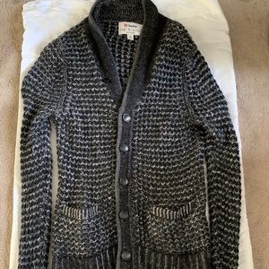 Rag & Bone Dark Grey Knit Sweater | M